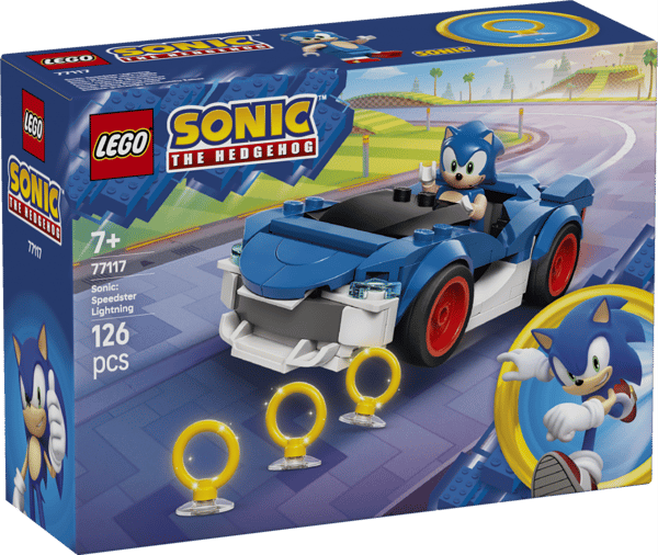 LEGO Sonic Sonic Speedster Lightning 77117