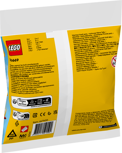 LEGO Creator Ikoniskt rött flygplan 30669