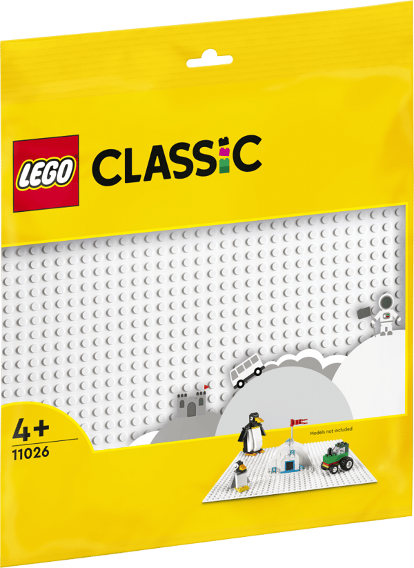 LEGO Classic Vit basplatta 11026