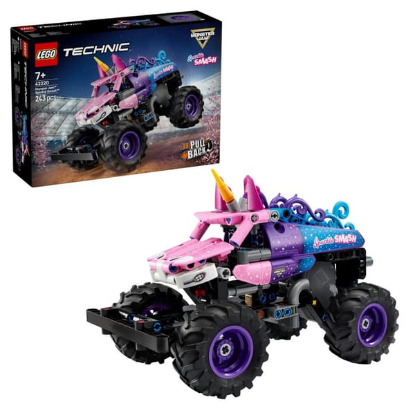 LEGO Technic Monster Jam Sparkle Smash pull back 42220