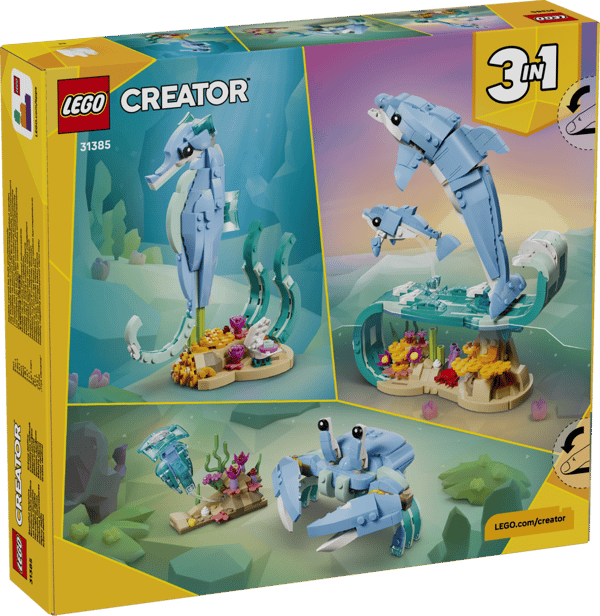 LEGO Creator Havsdjur: vackra delfiner 31385