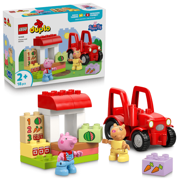LEGO DUPLO Traktor och marknad 10468