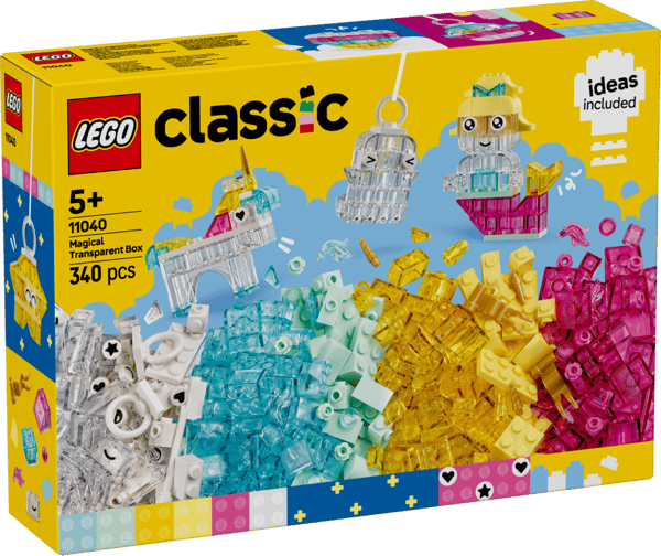 LEGO Classic Magisk genomskinlig låda 11040