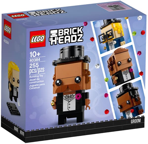 LEGO BrickHeadz Brudgum 40384