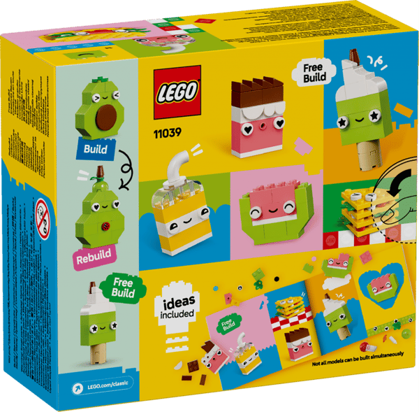LEGO Classic Kreativa matvänner 11039