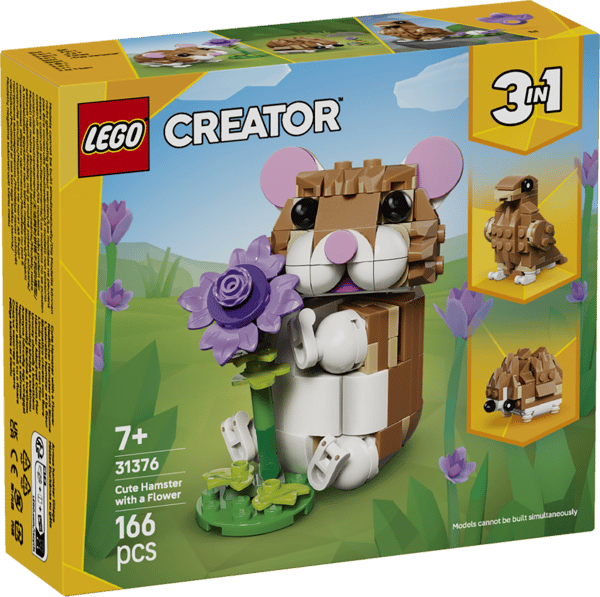 LEGO Creator Söt hamster med blomma 31376