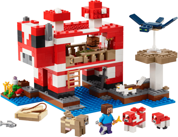 LEGO Minecraft Mooshroomhuset 21270