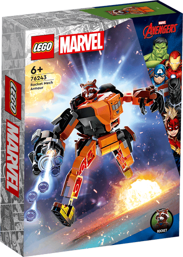 LEGO Super Heroes Rocket i robotrustning 76243
