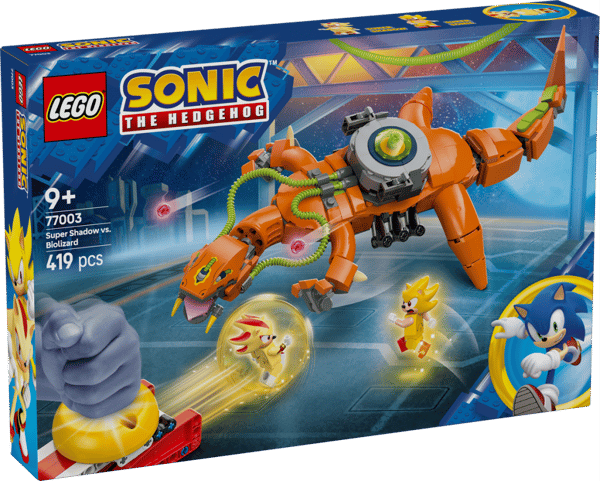 LEGO Sonic Super Shadow mot Biolizard 77003