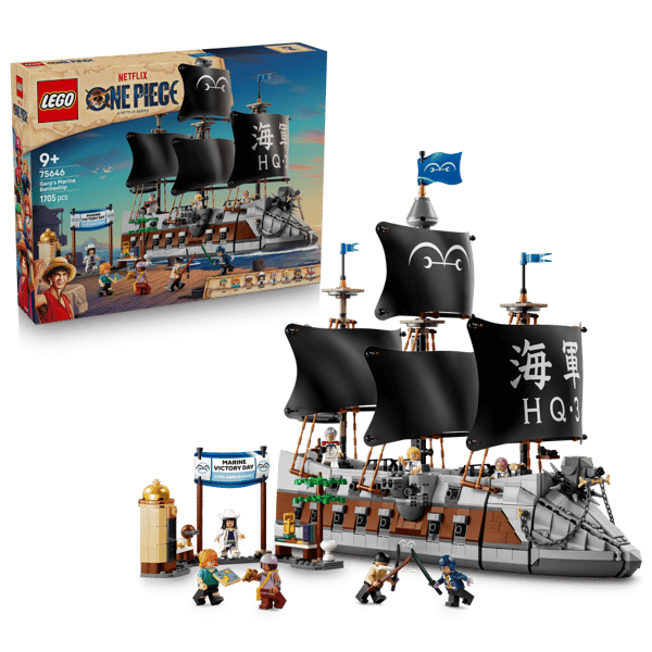 LEGO One Piece Garps marinfartyg 75646