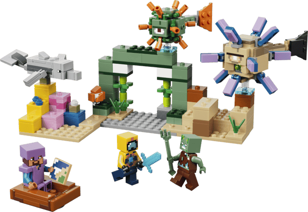 LEGO Minecraft Undervattensäventyr 21598