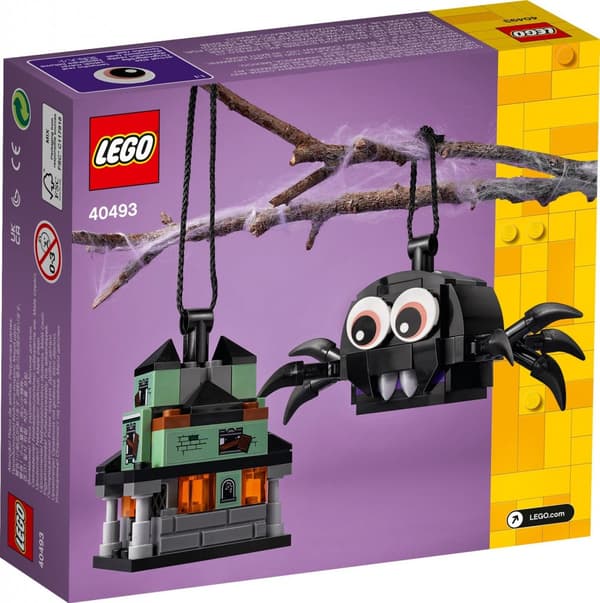 LEGO Set med spindel och spökhus 40493