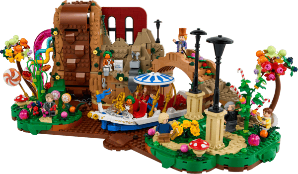 Ideas Willy Wonka och chokladfabriken 21360