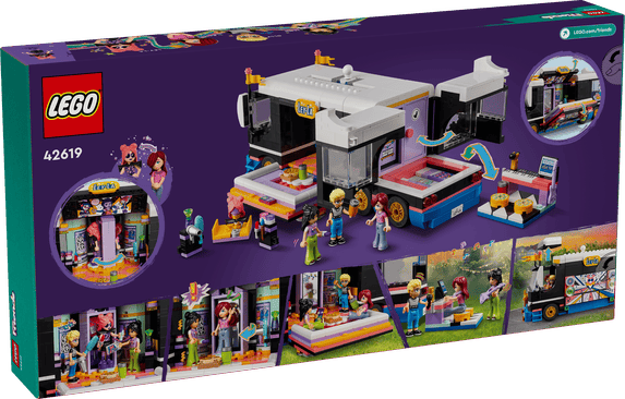 LEGO Friends Popstjärnans turnébuss 42619