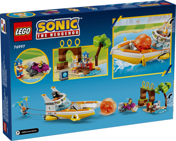 LEGO Sonic Tails äventyrsbåt 76997