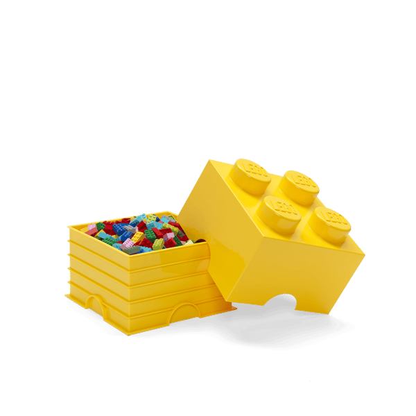 LEGO Förvaringslåda 4 Bright Yellow 40031732