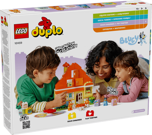 LEGO DUPLO Blueys hus med memoryspel 10459