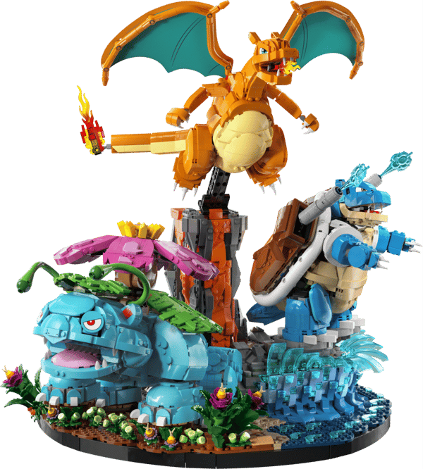 LEGO Pokémon Venusaur Charizard och Blastoise 72153