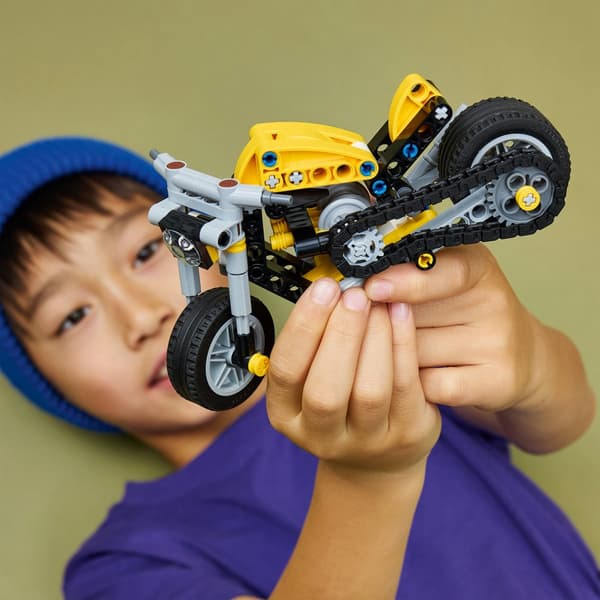 LEGO Technic Gul motorcykel 42225