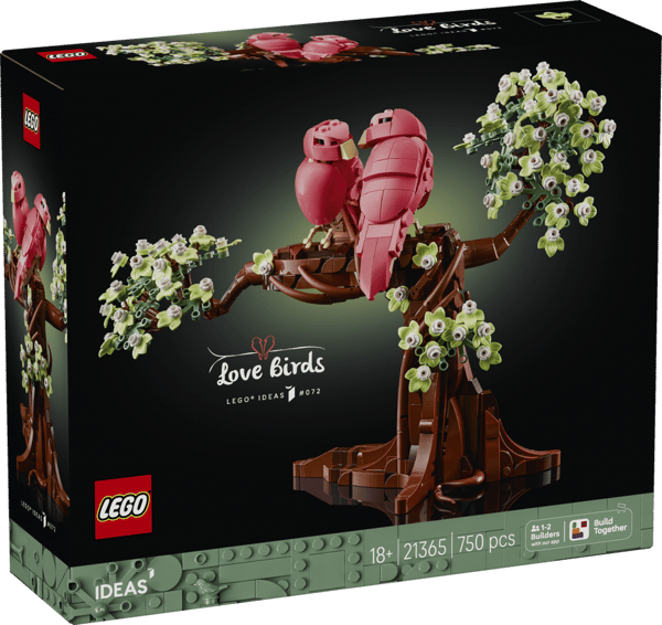LEGO Ideas Dvärgpapegojor 21365