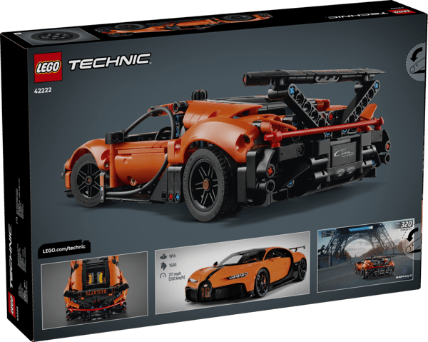 LEGO Technic Bugatti Chiron Pur Sport hyperbil 42222