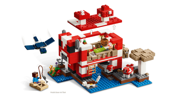 LEGO Minecraft Mooshroomhuset 21270