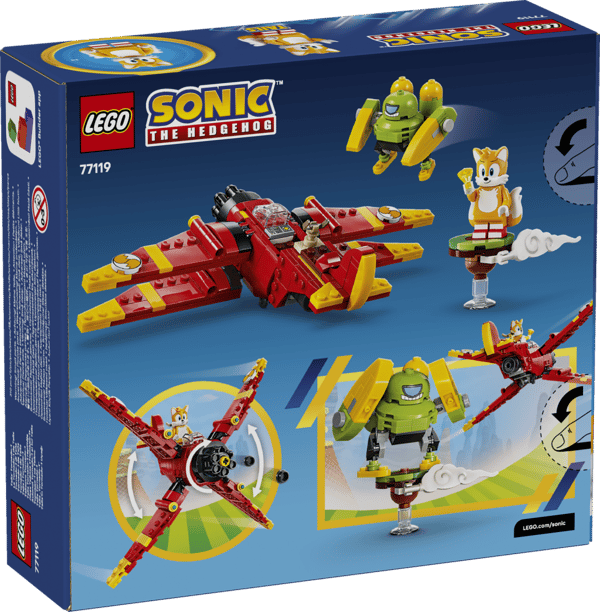 LEGO Sonic Tails Tornado 1 77119