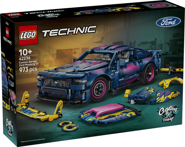 LEGO Technic Specialdesignad Ford Mustang GT bil 42236