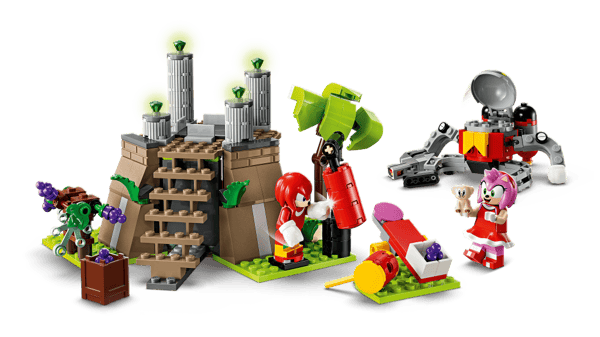 LEGO Sonic Knuckles och Master Emerald helgedomen 76998