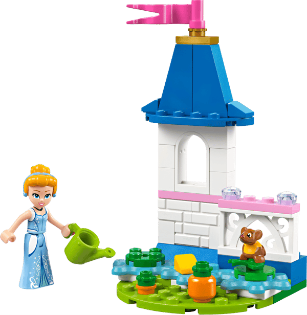LEGO Disney Askungens miniträdgårdsslott 30695