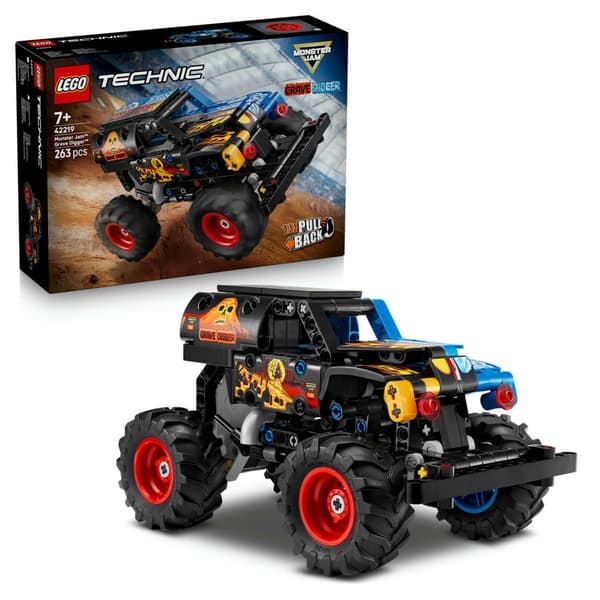 LEGO Technic Monster Jam Grave Digger eld och is 42219