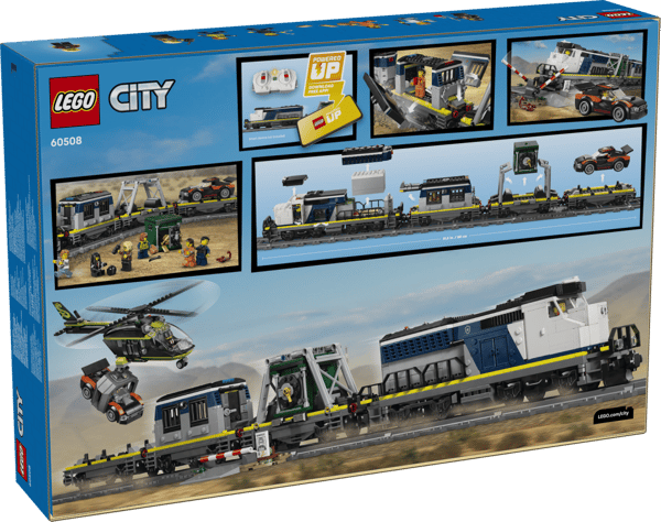 LEGO City Polis tågrån 60508