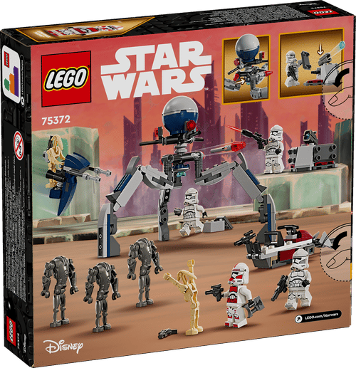 LEGO Star Wars Clone Trooper och Battle Droid Battle Pack 75372