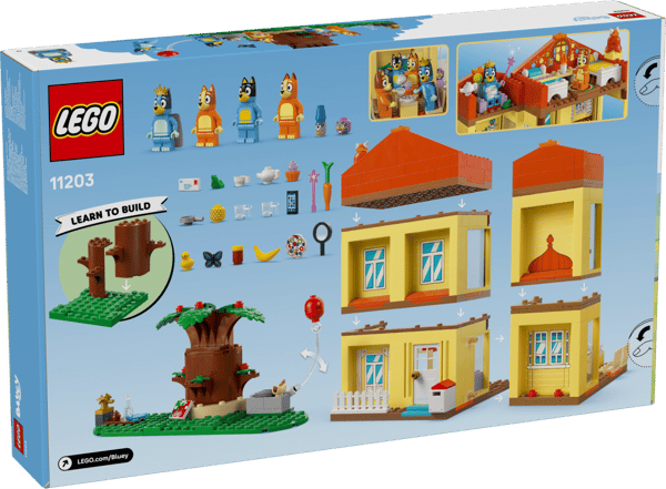LEGO Bluey 4+ Blueys hus 11203