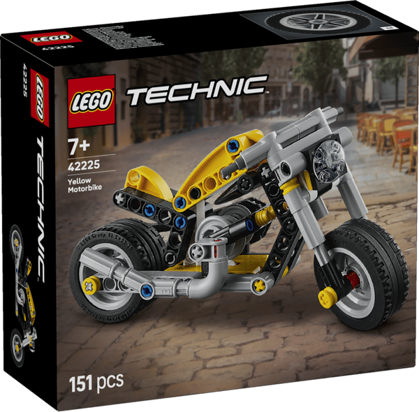 LEGO Technic Gul motorcykel 42225