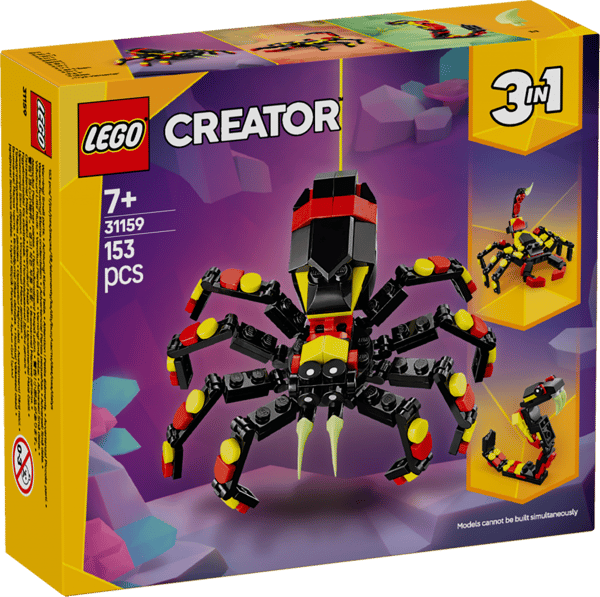 LEGO Creator Vilda djur överraskande spindel 31159