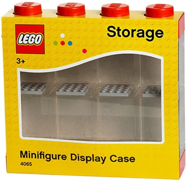 LEGO Minifigure Display Case 8 Röd 40650001