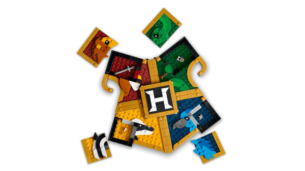LEGO Harry Potter Hogwarts elevhemsvapen 76462