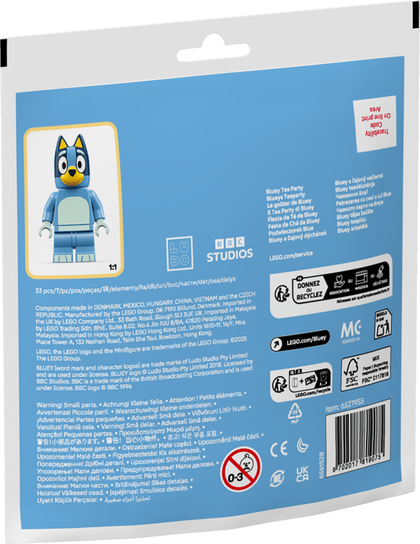 LEGO Bluey 4+ Blueys tebjudning 30687
