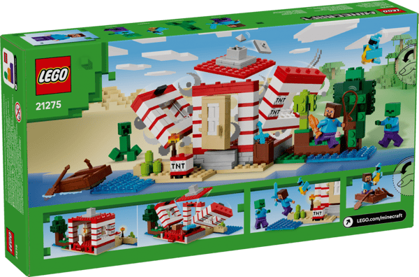 LEGO Minecraft Dynamithuset i djungeln 21275