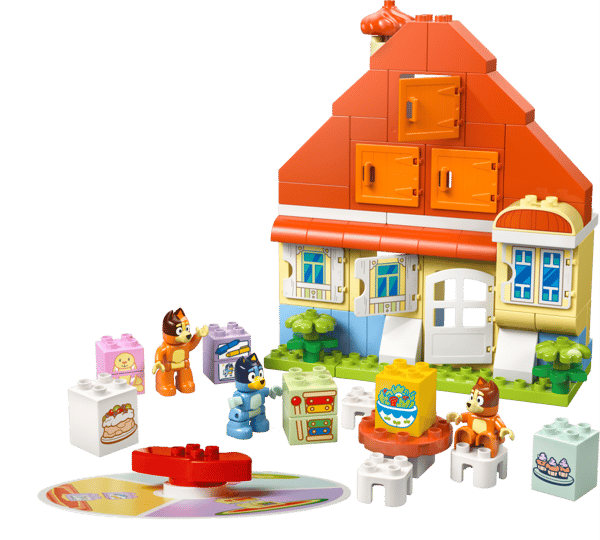 LEGO DUPLO Blueys hus med memoryspel 10459