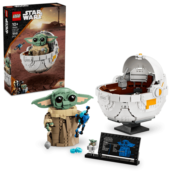 LEGO Star Wars Grogu with Hover Pram 75403