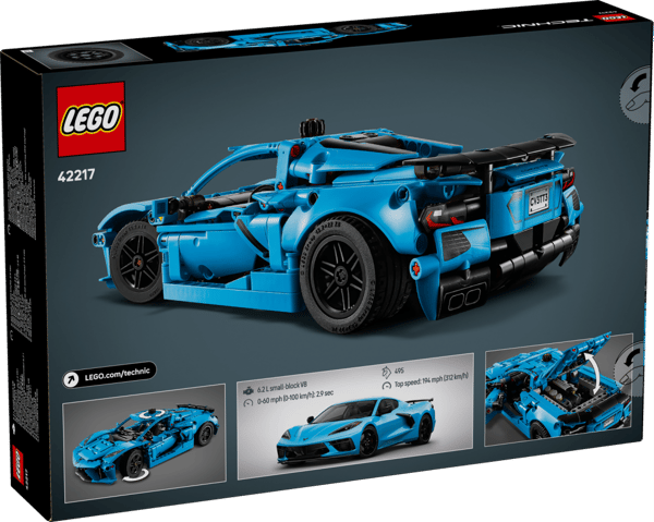 LEGO Technic Chevrolet Corvette Stingray blå 42217
