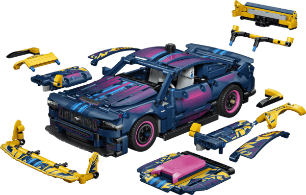 LEGO Technic Specialdesignad Ford Mustang GT bil 42236