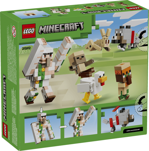 LEGO Minecraft Ökenattack med hönsryttare 21592