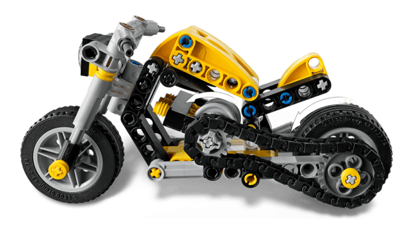 LEGO Technic Gul motorcykel 42225