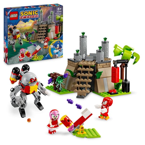 LEGO Sonic Knuckles och Master Emerald helgedomen 76998