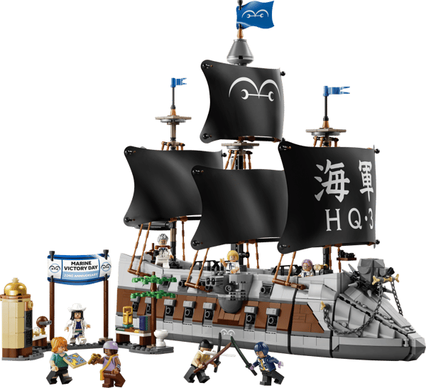 LEGO One Piece Garps marinfartyg 75646
