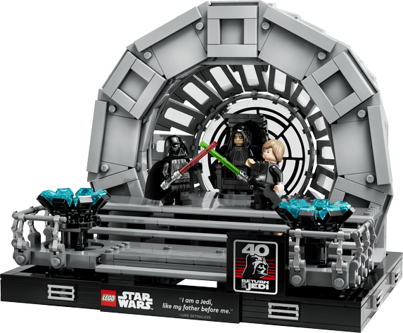 LEGO Star Wars Emperors Throne Room Diorama 75352