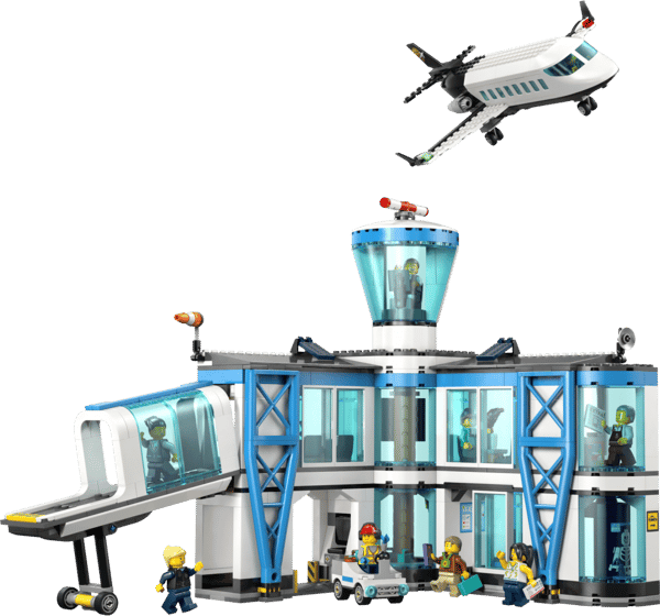LEGO City Flygplats med flygplan 60502